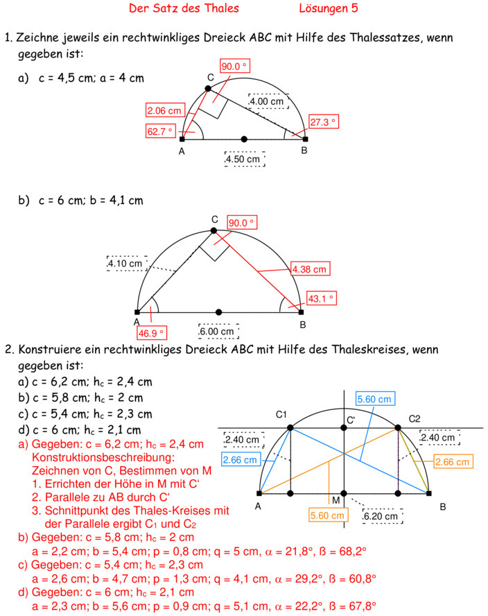 Bungsblatt Zu Geometrie Klasse