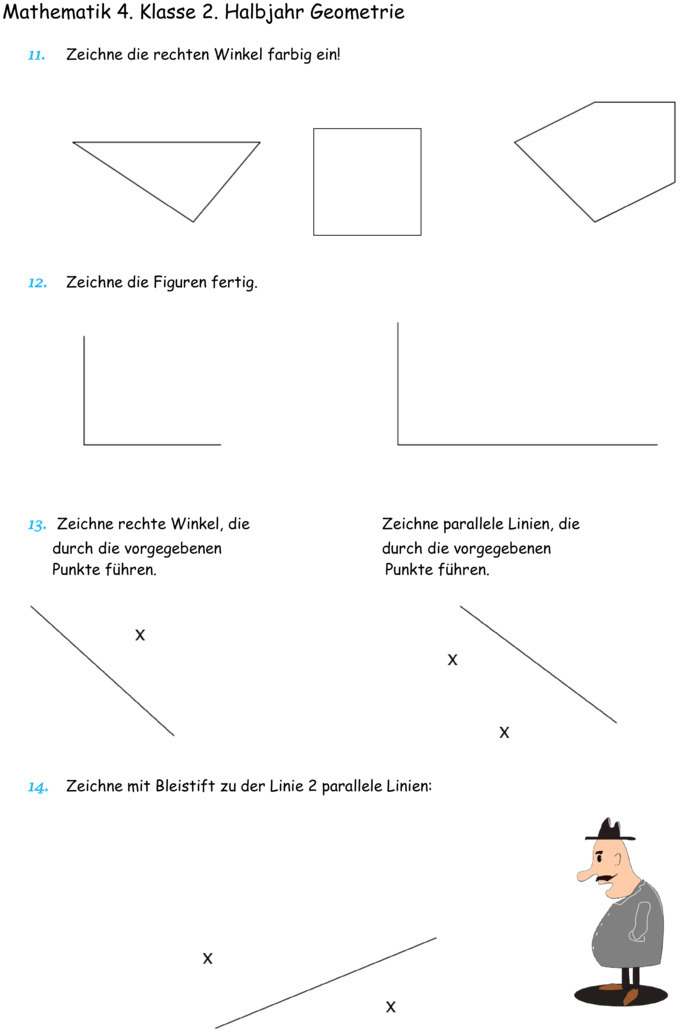 Übungsblatt zu Geometrie