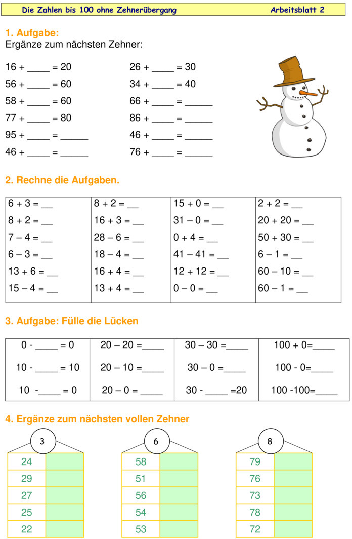 bungsblatt-zu-plus-und-minus-ohne-zehner-bergang