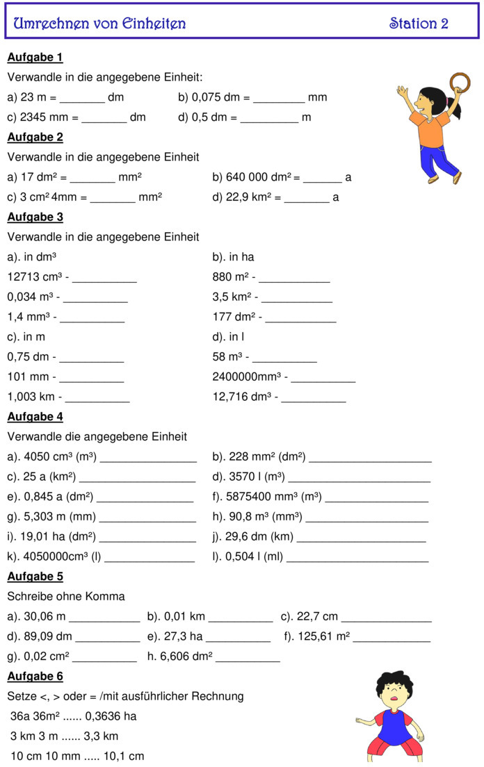 Übungsblatt zu Sonstiges [Mathe 6. Klasse]