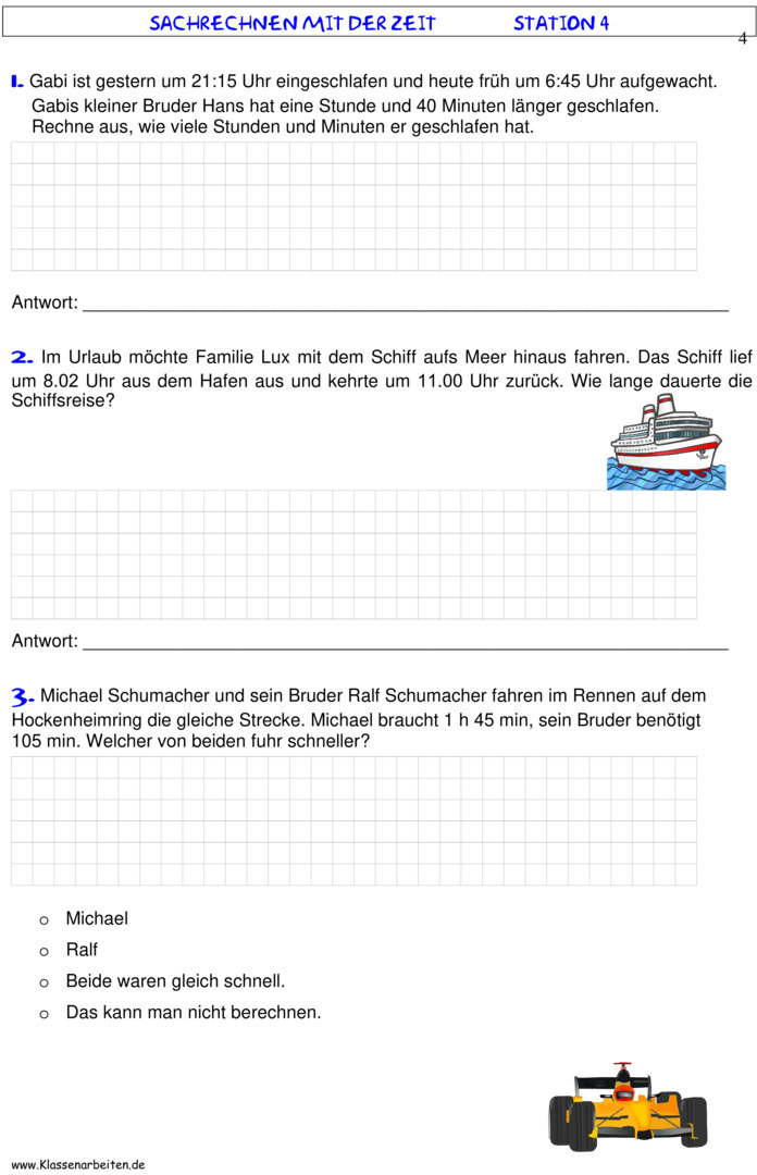 Lesetest Klasse 4 Pdf - Die schüler sollen vorgegebenen ...