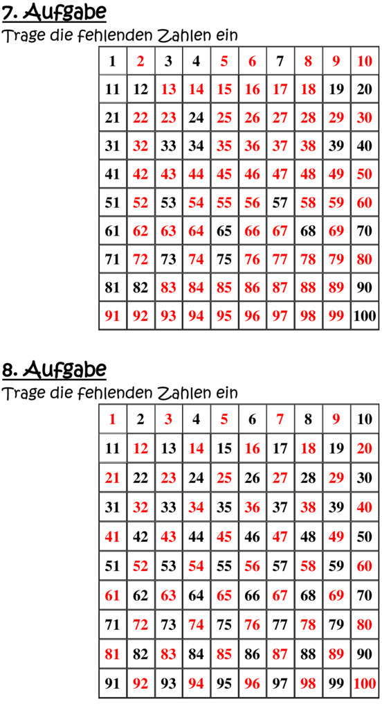 bungsblatt-zu-zahlenraum-bis-100